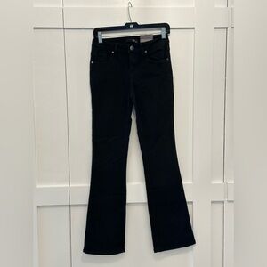 1822 Jeans Black Slim Boot Cut Size 4